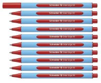 Schneider Kugelschreiber Slider Edge hellblau/rot,...