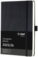 SIGEL Buchkalender Conceptum Juli 2025 - Dezember 2026...