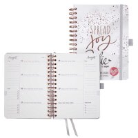 SIGEL Buchkalender Jolie 2026 Glittery Joy, 1 St.
