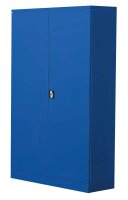 Gürkan Stahlschrank 111155 enzianblau 4 Fachböden 120,0 x 42,0 x 195,0 cm, aufgebaut, 1 St.