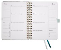 SIGEL Buchkalender Jolie 2026 Glamorous Leave, 1 St.  ( J6603 )