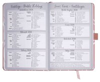 SIGEL Buchkalender Jolie 2026 rosè, 1 St.  ( J6351 )