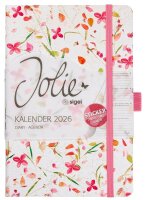 SIGEL Buchkalender Jolie 2026 Bloom pink, 1 St.