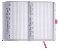 SIGEL Buchkalender Jolie 2026 Bloom pink, 1 St.