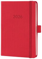 SIGEL Taschenkalender Conceptum 2026 rot, 1 St.  ( C2665 )
