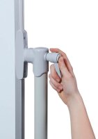 DAHLE Mobiles Whiteboard 96180 Basic 150,0 x 100,0 cm weiß lackierter Stahl
