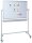 DAHLE Mobiles Whiteboard 96180 Basic 150,0 x 100,0 cm weiß lackierter Stahl