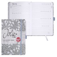 SIGEL Buchkalender Jolie 2026 mittelblau, schwarz, 1 St....