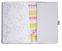 SIGEL Buchkalender Jolie 2026 mittelblau, schwarz, 1 St.  ( J6361 )
