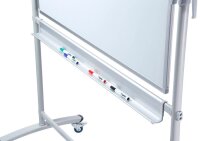 DAHLE Mobiles Whiteboard 96181 Basic 180,0 x 120,0 cm weiß lackierter Stahl