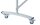 DAHLE Mobiles Whiteboard 96181 Basic 180,0 x 120,0 cm weiß lackierter Stahl