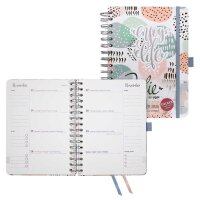SIGEL Buchkalender Jolie 2026 Rose Inspiration, 1 St.  (...