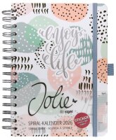 SIGEL Buchkalender Jolie 2026 Rose Inspiration, 1 St.  (...