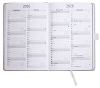 SIGEL Buchkalender Jolie 2026 Cosmic Fantasy Beige, 1 St.