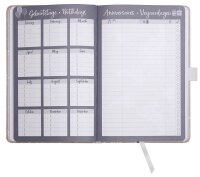 SIGEL Buchkalender Jolie 2026 Cosmic Fantasy Beige, 1 St.