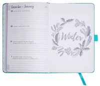 SIGEL Buchkalender Jolie 2026 aqua green, 1 St.  ( J6103 )