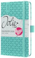 SIGEL Buchkalender Jolie 2026 aqua green, 1 St.  ( J6102 )