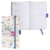 SIGEL Buchkalender Jolie 2026 Bloom violet, 1 St.