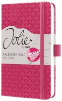 SIGEL Buchkalender Jolie 2026 fuchsia pink, 1 St.  ( J6104 )