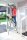 KRAUSE Stehleiter einseitig MONTO Secury mit Multi-Grip silber 4 Stufen, H: 160,0 cm