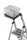 KRAUSE Stehleiter einseitig MONTO Secury mit Multi-Grip silber 4 Stufen, H: 160,0 cm