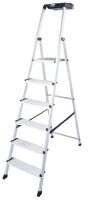KRAUSE Stehleiter einseitig MONTO Secury mit Multi-Grip...