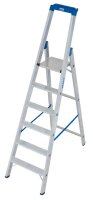 KRAUSE Stehleiter einseitig STABILO silber 6 Stufen, H:...
