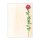 SIGEL Motivpapier Rose Bloom Motiv DIN A4 90 g/qm 25 Blatt  ( DP695 )