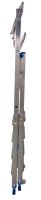 KRAUSE Podestleiter STABILO silber 8 Sprossen, H: 286,0 cm