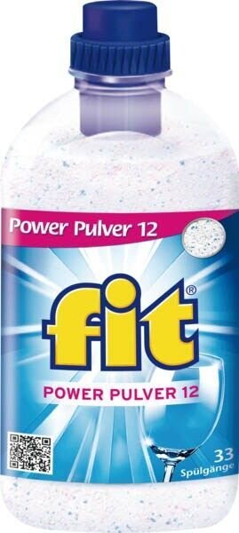 fit POWER PULVER 12 Spülmaschinen-Pulver, 660 g, 1 St.