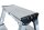 KRAUSE Stehleiter beidseitig MONTO Dopplo silber 2x 7 Stufen, H: 164,0 cm