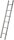 KRAUSE Anlegeleiter MONTO Sibilo silber 6 Sprossen, H: 190,0 cm
