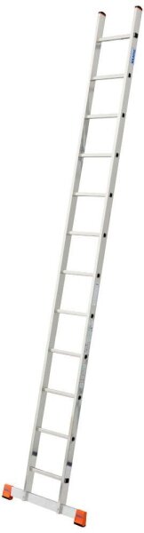 KRAUSE Anlegeleiter MONTO Sibilo silber 12 Sprossen, H: 355,0 cm