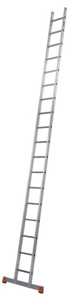 KRAUSE Anlegeleiter MONTO Sibilo silber 18 Sprossen, H: 525,0 cm