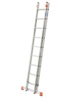 KRAUSE Schiebeleiter MONTO Fabilo silber 18 Sprossen, H:...