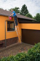 KRAUSE Schiebeleiter MONTO Fabilo silber 18 Sprossen, H: 270,0 cm