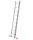 KRAUSE Schiebeleiter MONTO Fabilo silber 18 Sprossen, H: 270,0 cm