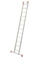 KRAUSE Schiebeleiter MONTO Fabilo silber 24 Sprossen, H: 355,0 cm