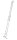 KRAUSE Schiebeleiter MONTO Fabilo silber 30 Sprossen, H: 440,0 cm
