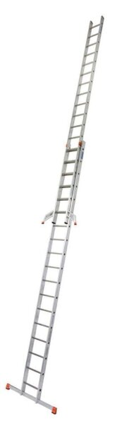 KRAUSE Schiebeleiter MONTO Fabilo silber 36 Sprossen, H: 525,0 cm