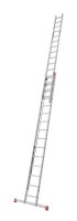 KRAUSE Schiebeleiter MONTO Robilo silber 30 Sprossen, H:...