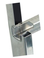 KRAUSE Schiebeleiter MONTO Robilo silber 36 Sprossen, H: 520,0 cm