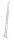 KRAUSE Schiebeleiter MONTO Robilo silber 36 Sprossen, H: 520,0 cm