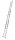 KRAUSE Vielzweckleiter MONTO Tribilo silber 3x 9 Sprossen, H: 270,0 cm