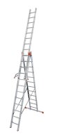 KRAUSE Vielzweckleiter MONTO Tribilo silber 3x 12...