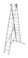 KRAUSE Vielzweckleiter MONTO Tribilo silber 3x 12...