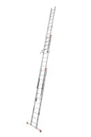 KRAUSE Vielzweckleiter MONTO Tribilo silber 3x 12 Sprossen, H: 356,0 cm