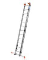 KRAUSE Vielzweckleiter MONTO Tribilo silber 3x 12 Sprossen, H: 356,0 cm