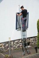 KRAUSE Vielzweckleiter MONTO Tribilo silber 3x 12 Sprossen, H: 356,0 cm