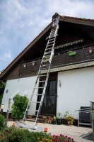KRAUSE Vielzweckleiter MONTO Tribilo silber 3x 12 Sprossen, H: 356,0 cm